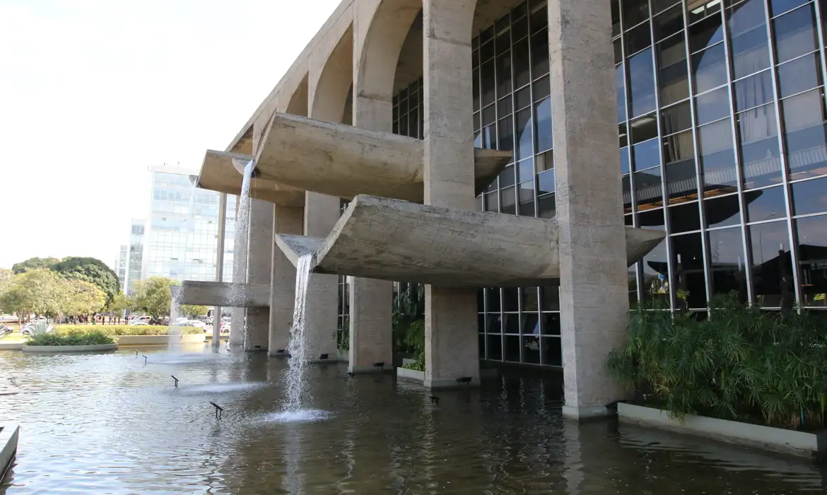 Palácio da Justiça na Esplanada dos Ministérios