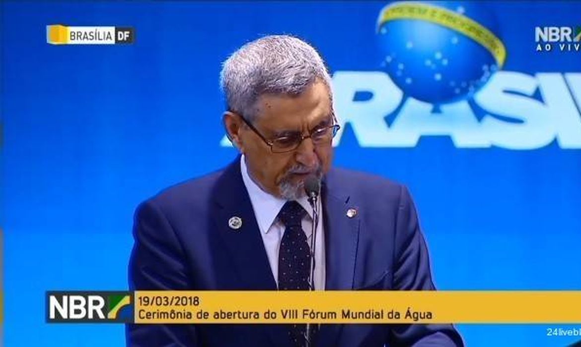 Jorge Carlos Fonseca, presidente de Cabo Verde, durante o Fórum Mundial da Água