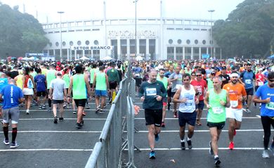 A largada e a chegada da Meia Maratona de São Paulo serão em frente ao estádio do Pacaembu