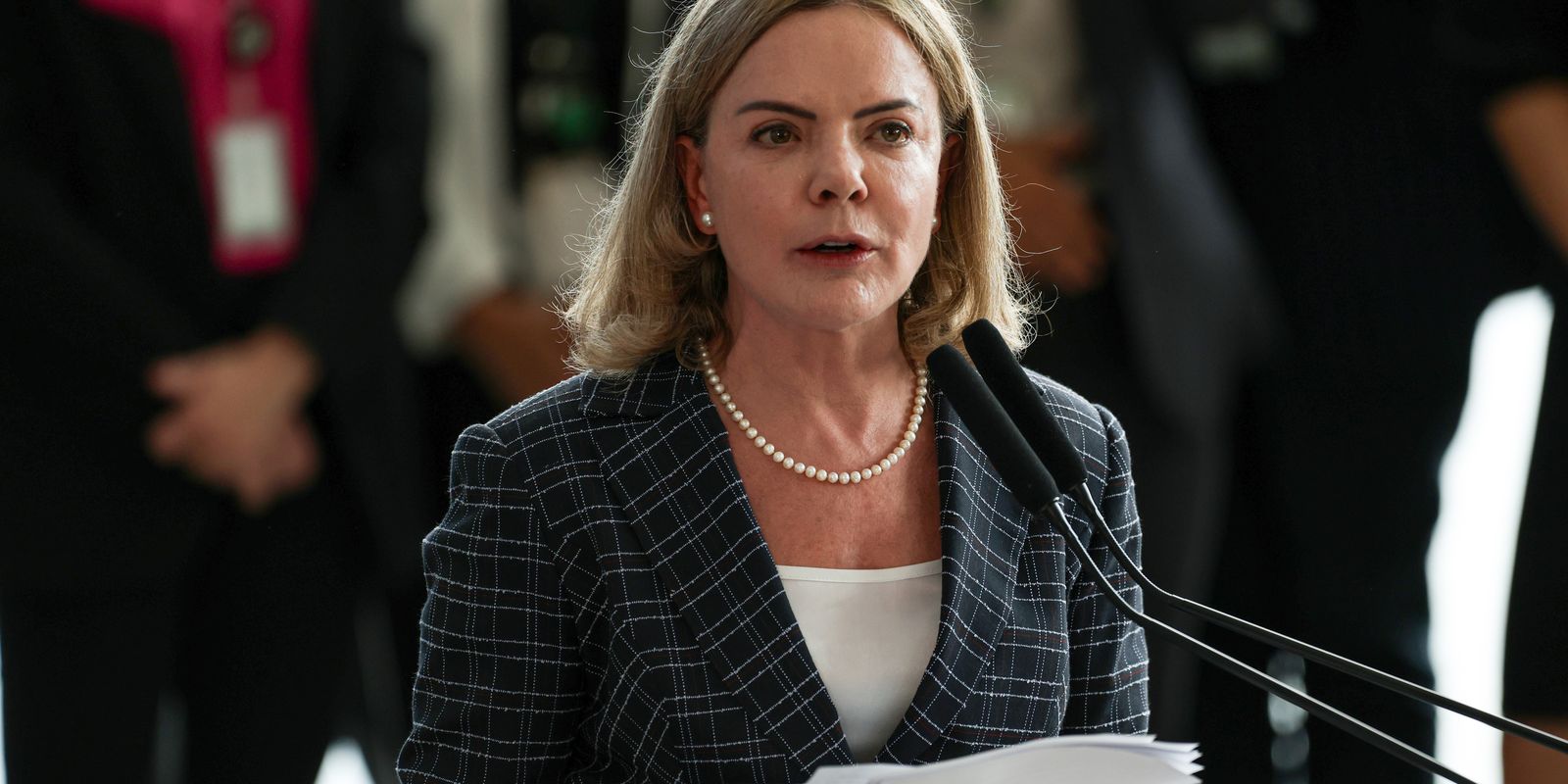 Gleisi Hoffmann tem agenda de reuniões com líderes do Congresso Gleisi Hoffmann tem agenda de reuniões com líderes do Congresso