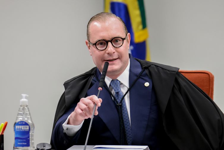 Brasília (DF) 25/03/2025 - Ministro Cristiano Zanin -  O Supremo Tribunal Federal (STF) começa a julgar, o ex-presidente Jair Bolsonaro e mais sete denunciados pela trama golpista vão se tornar réus na ação.
O caso será julgado pela Primeira Turma da Corte, colegiado formado por cinco dos 11 ministros que compõem o tribunal. 
Foto: Antonio Augusto/STF