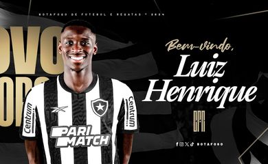 Botafogo anuncia contratação de atacante Luiz Henrique (ex-Betis), em 01/02/2024