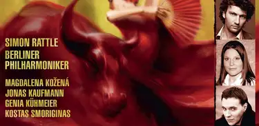 capa do CD da ópera Carmen, de Bizet
