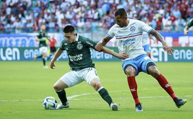 Bahia e Goiás se enfrentam pelo campeonato brasileiro de 2023.