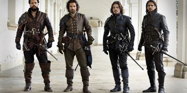 Os Mosqueteiros, protagonistas da série exibida pela TV Brasil/Divulgação / EBC Os Mosqueteiros, protagonistas da série exibida pela TV Brasil