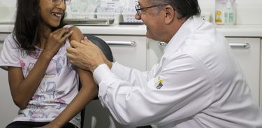 O governador Geraldo Alckmin participa da abertura de Campanha para vacinação contra o HPV em São Paulo.