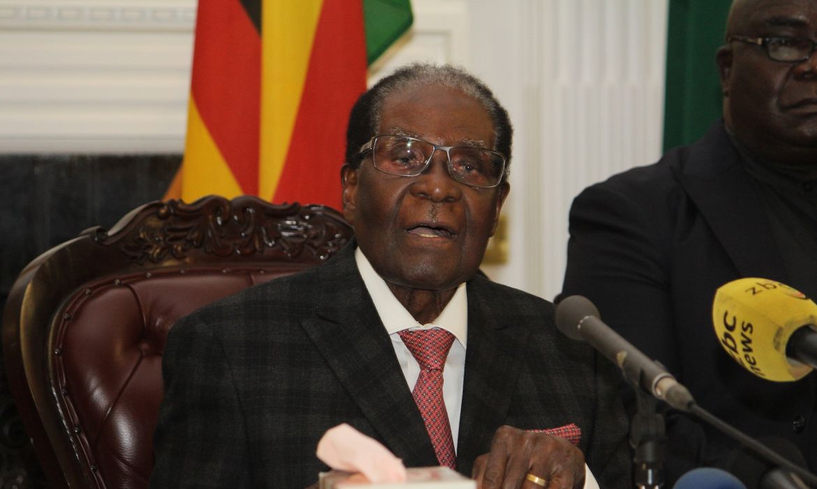 presidente do Zimbábue, Robert Mugabe (EFE/Direitos Reservados)