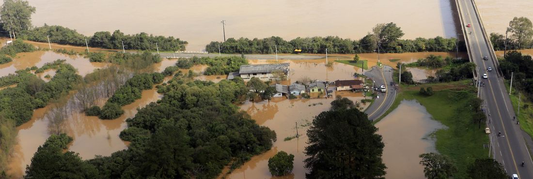 Enchentes na região de União da Vitória (PR) - 09/06/2014