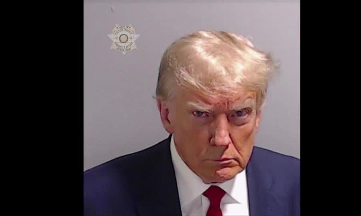 Donald Trump's mug shot is released