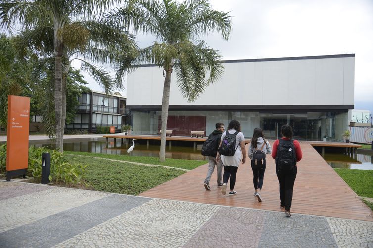 Instalações da Escola Sesc de Ensino Médio na Barra da Tijuca, zona oeste do Rio.
