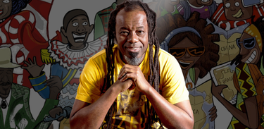 Antônio Junião, cartunista e artista visual