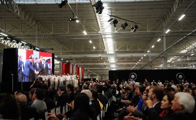 Inauguração da fábrica automotiva da Nissan em Resende, sul fluminense (Tânia Rêgo/Agência Brasil)