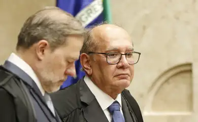 Brasília (DF), 05/12/2024 - O ministro Gilmar Mendes durante sessão do STF. Foto: Bruno Peres/Agência Brasil
