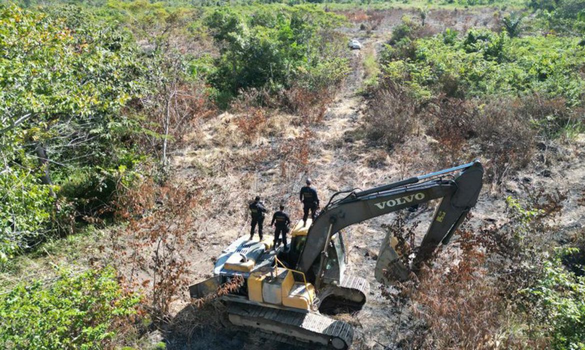 Rio de Janeiro (RJ) 12/05/2024 - Polícia Federal fecha garimpos clandestinos na Terra Indígena Kayapó, no Pará
Foto: Policía Federal/Divulgação