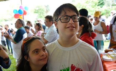 Caminhada lembra o Dia Internacional da Síndrome de Down (Wilson Dias/Agência Brasil)
