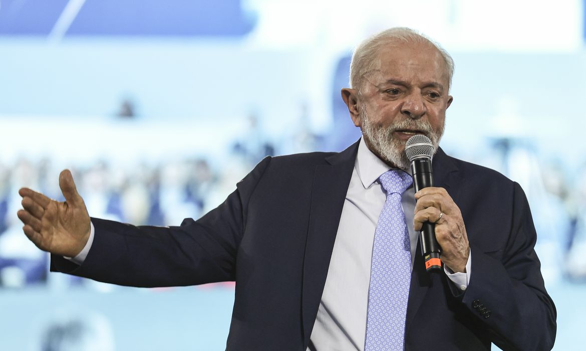 Brasília (DF), 26/11/2024 - O presidente Luiz Inácio Lula da Silva participa da abertura oficial do 99º Encontro Nacional da Indústria da Construção (ENIC). Foto: Marcelo Camargo/Agência Brasil