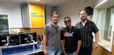 André Kalil, DJ Lethal Breakz e Marcelo Scarabucci