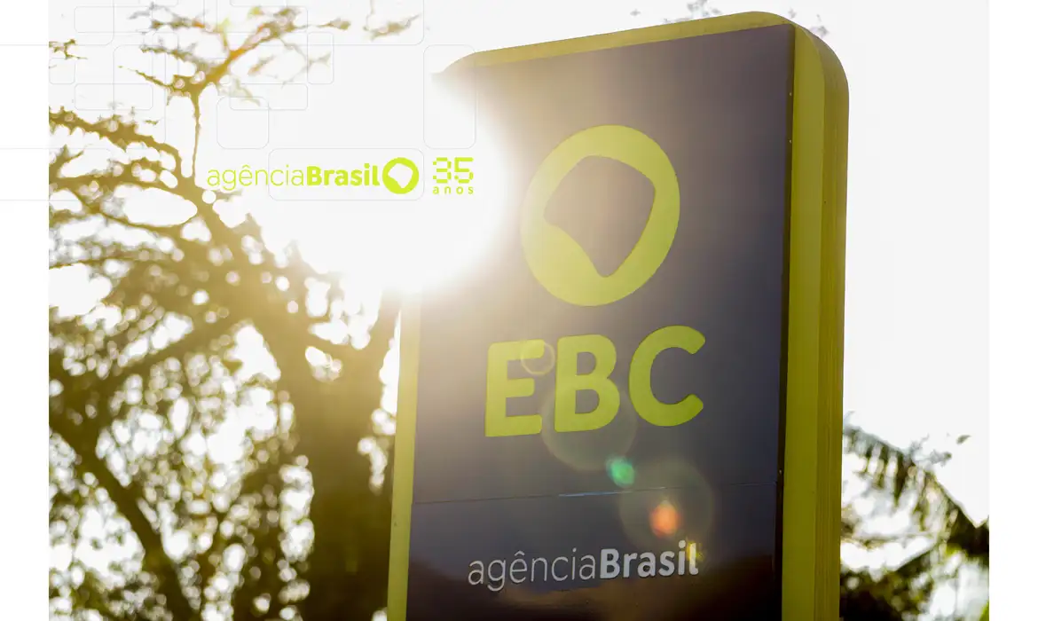 Joédson Alves/Agência Brasil Brasília (DF), 09/05/2025 - Totem da Empresa Brasil de Comunicação (EBC).
Foto: Joédson Alves/Agência Brasil