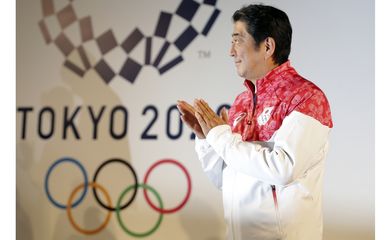 Shinzo Abe visita Casa do Japão durante a Rio 2016