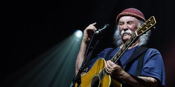Homenagem ao cantor e compositor David Crosby