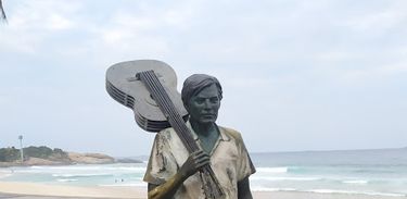 Estátua de Tom Jobim em Ipanema