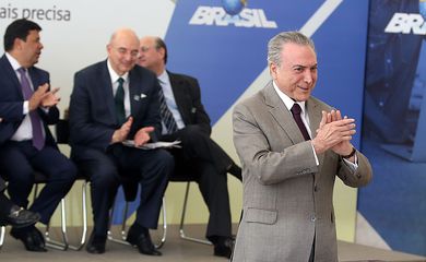 Brasília - O presidente da República, Michel Temer, participa da Cerimônia de Lançamento do Plano PROGREDIR (Antonio Cruz/ Agência Brasil)