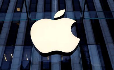 Logo da gigante de tecnologia Apple