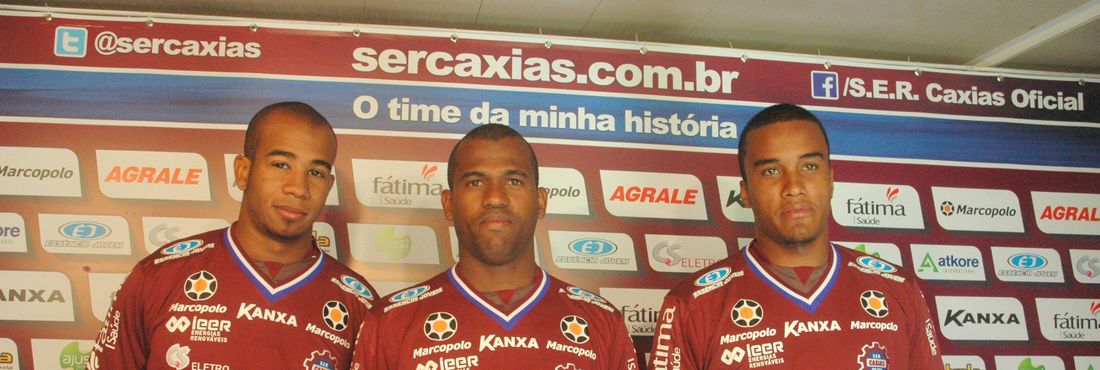 Patric, Cacá e Rodrigo Jesus são os novos reforços do Caxias