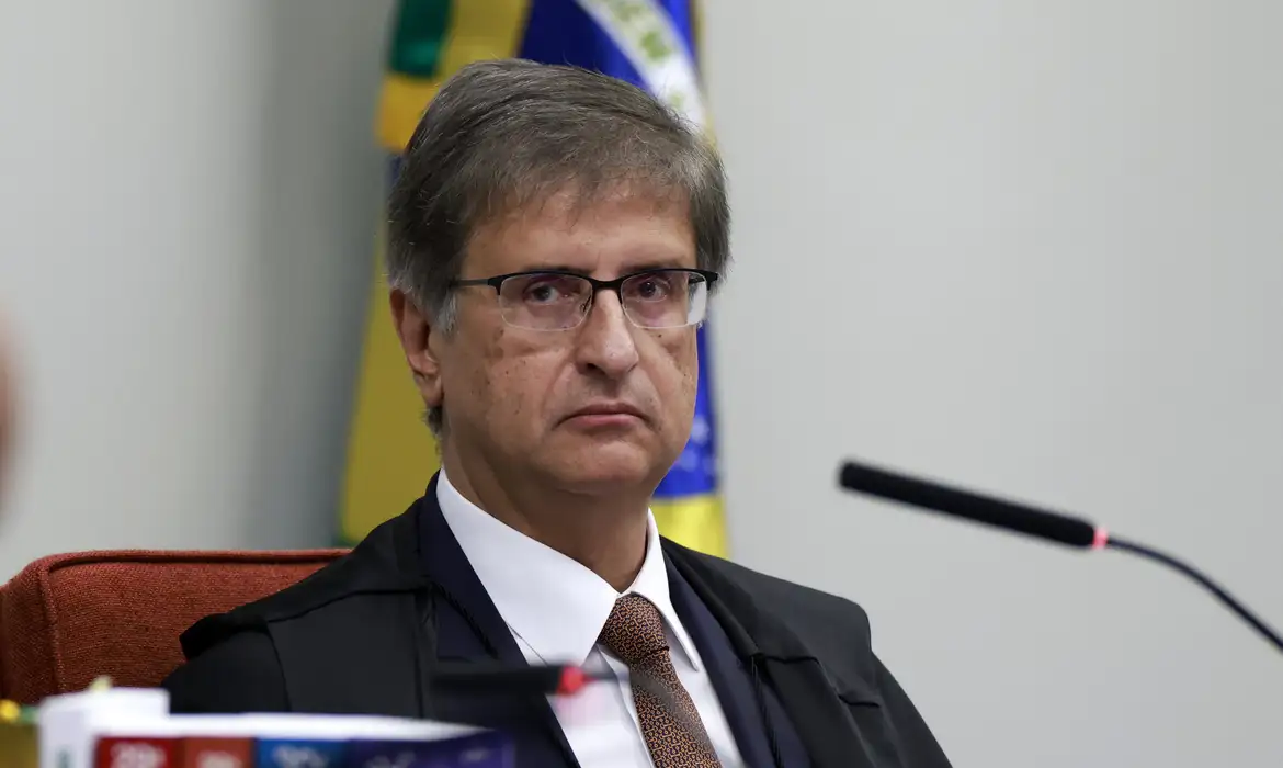 Brasília (DF), 22/04/2025 - Procurador-geral da República, Paulo Gustavo Gonet Branco, em julgamento da denúncia sobre o núcleo 2 da PET 12.100. Foto: Rosinei Coutinho/STF