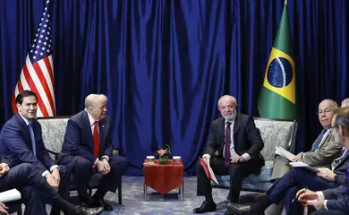Kuala Lampur, 26/10/2025 - Presidente da República, Luís Inácio Lula da Silva, durante Encontro com o Presidente dos Estados Unidos, Donald Trump, durante o 47ª Cúpula da Associação de Nações do Sudeste Asiático - ASEAN. Foto: Ricardo Stuckert/PR