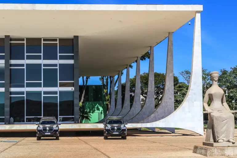 Brasília - 22.05.2023 - Foto da Fachada do Supremo Tribunal Federal, em Brasília. Foto: Antônio Cruz/ Agência Brasil/Arquivo