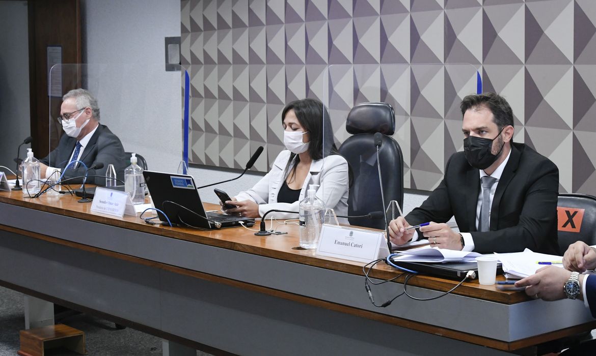 Comissão Parlamentar de Inquérito da Pandemia (CPIPANDEMIA) realiza oitiva de um dos sócios da farmacêutica Belcher. A empresa atuou como intermediária do laboratório chinês CanSino na negociação com o Ministério da Saúde pelo fornecimento de 60
