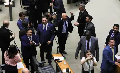 Brasília (DF), 25/06/2025  - Sessão da Câmara dos deputados que votou  O projeto de decreto legislativo susta o novo decreto do governo sobre aumento das alíquotas do Imposto sobre Operações Financeiras (IOF). Foto: Lula Marques/Agência Brasil