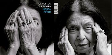 Nélida Piñon, escritora – capa do livro Os rostos que tenho