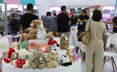 São Paulo (SP), 10/03/2025 - 41ª Feira Internacional de Brinquedos - Abrin no Expo Center Norte. Foto: Rovena Rosa/Agência Brasil