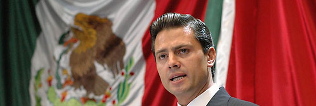 Peña Nieto participou de um encontro com empresários na Federação das Indústrias do Estado de São Paulo (Fiesp), na capital paulista.