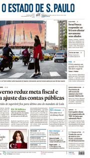 Capa do Jornal O Estado de S. Paulo Edição 2024-04-16