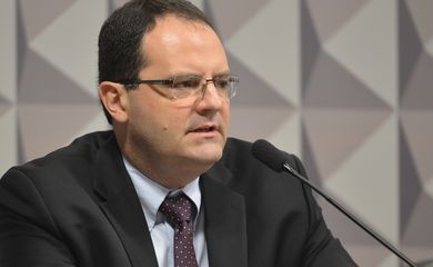 Brasília - Nelson Barbosa, ex-ministro do Fazenda fala na Comissão do Impeachment como testemunha de defesa da presidenta afastada Dilma Rousseff (Antônio Cruz/Agência Brasil)