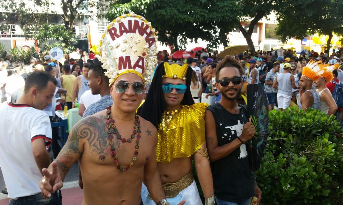 Pós-carnaval  no centro de São Paulo