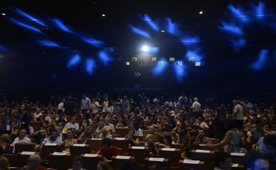 Cerimônia de abertura da 47ª edição do Festival de Brasília do Cinema Brasileiro (Fabio Rodrigues Pozzebom/Agência Brasil)