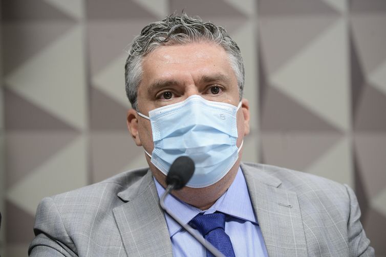 Pedro França/Agência Senado Comissão Parlamentar de Inquérito da Pandemia (CPIPANDEMIA) realiza oitiva do diretor do FIB BanK. O objetivo é ajudar a comissão de inquérito em uma de suas linhas de investigação, que é a negociação do governo com o laboratório indiano Baraht