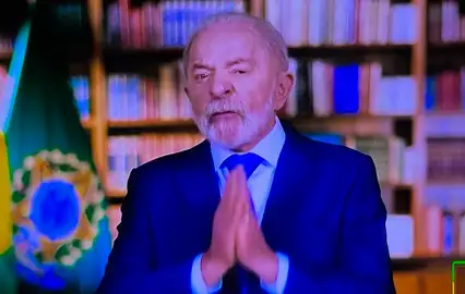 Brasília (DF), 17/07 /2025  - Presidente Luiz Inácio Lula da Silva durante pronunciamento a Nação. Foto: Lula Marques/Agência Brasil/ Reprodução TV