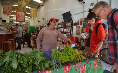 Armazém do Campo vende produtos orgânicos, em Campos Elísios, região central de São Paulo.