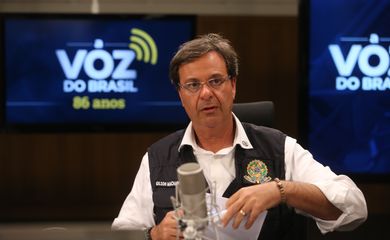 Brasilia - O  ministro do Turismo, Gilson Machado, participa da Voz do Brasil
