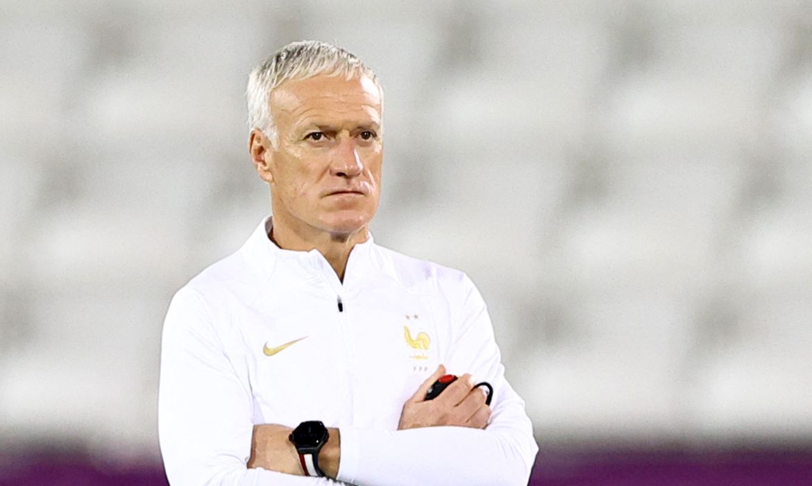 Didier Deschamps em Doha