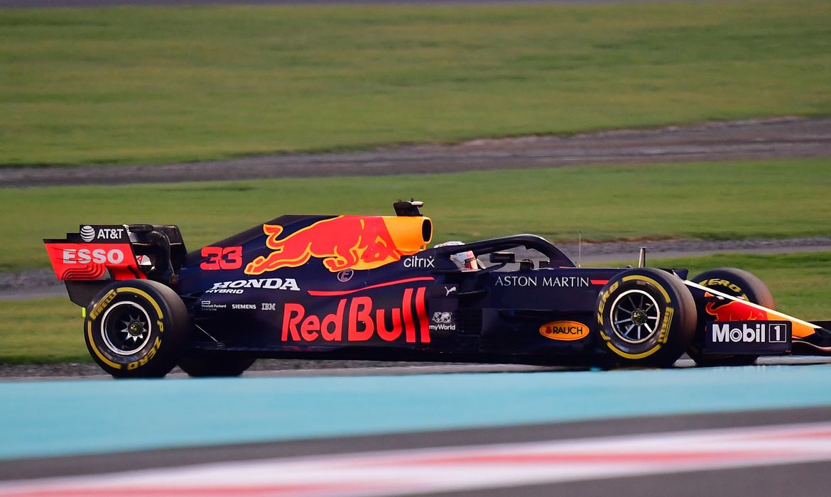 Max Verstappen, da Red Bull, durante GP de Abu Dhabi de 2020 - Fórmula 1 - F1