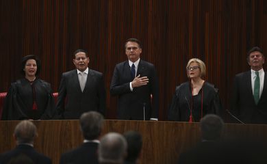 Cerimônia de diplomação do presidente eleito, Jair Bolsonaro, no Tribunal Superior Eleitoral (TSE).