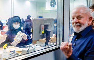 14.08.2025 - Presidente da República, Luiz Inácio Lula da Silva, durante visita e inauguração da nova planta de produção de medicamentos hemoderivados da Empresa Brasileira de Hemoderivados e Biotecnologia (Hemobrás).
Parque fabril Hemobrás, Goiana-PE

Foto: Ricardo Stuckert / PR