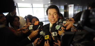 Silvio Santos no Palácio do Planalto