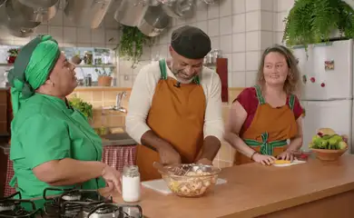 Xod de Cozinha com David Bispo e Nathalia Nunes. 